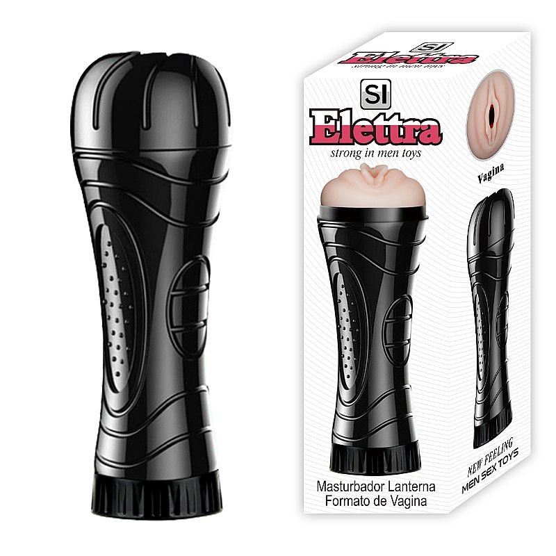 Masturbador Lanterna Mini - Formato de Vagina 2