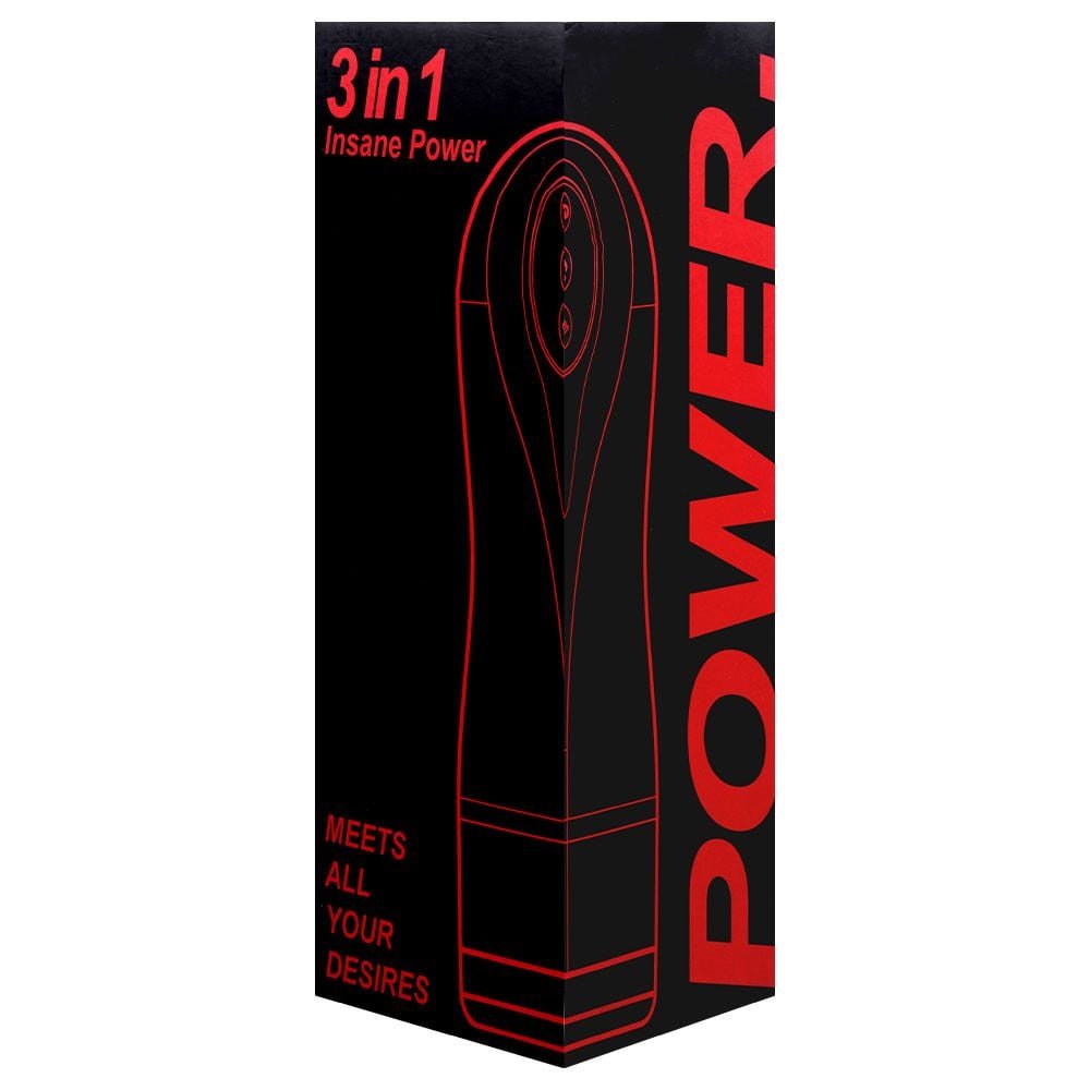 Masturbador Lanterna Power 3 Em 1 Usb Sexy Import