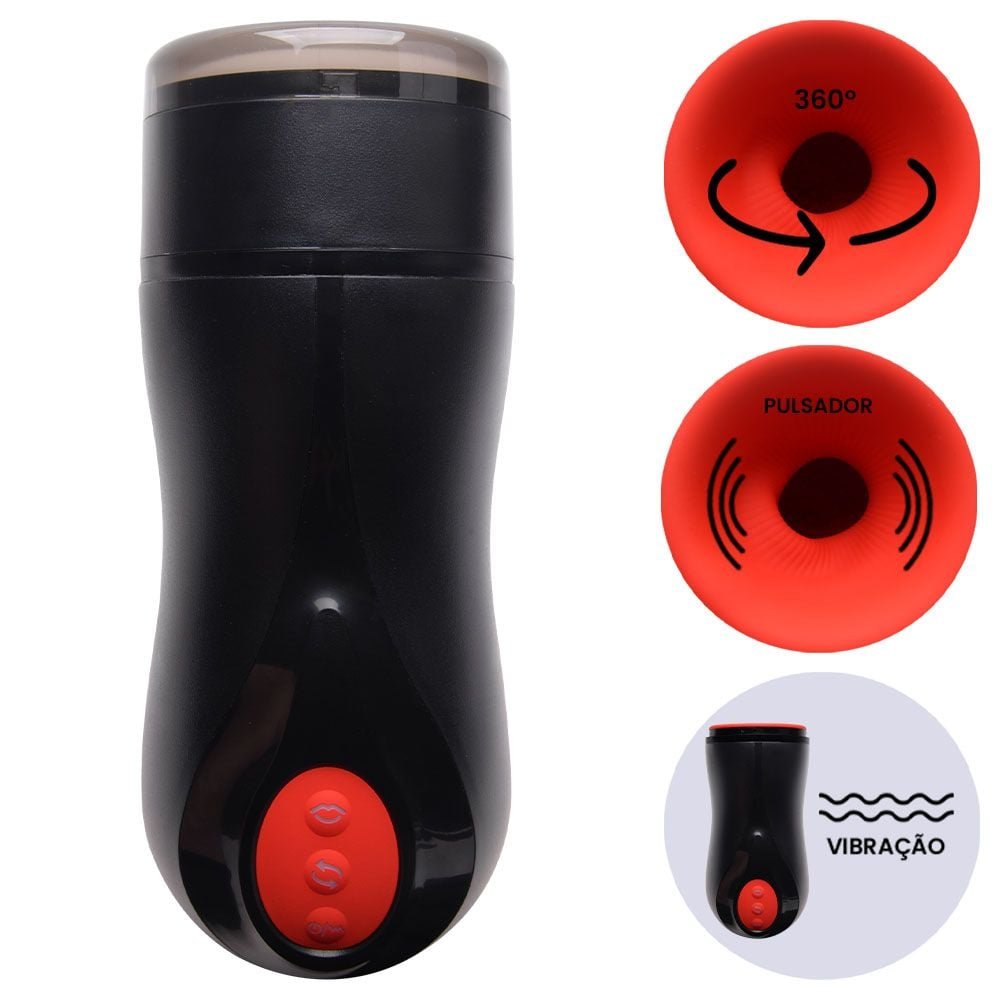 Masturbador Lanterna Power 3 Em 1 Usb Sexy Import