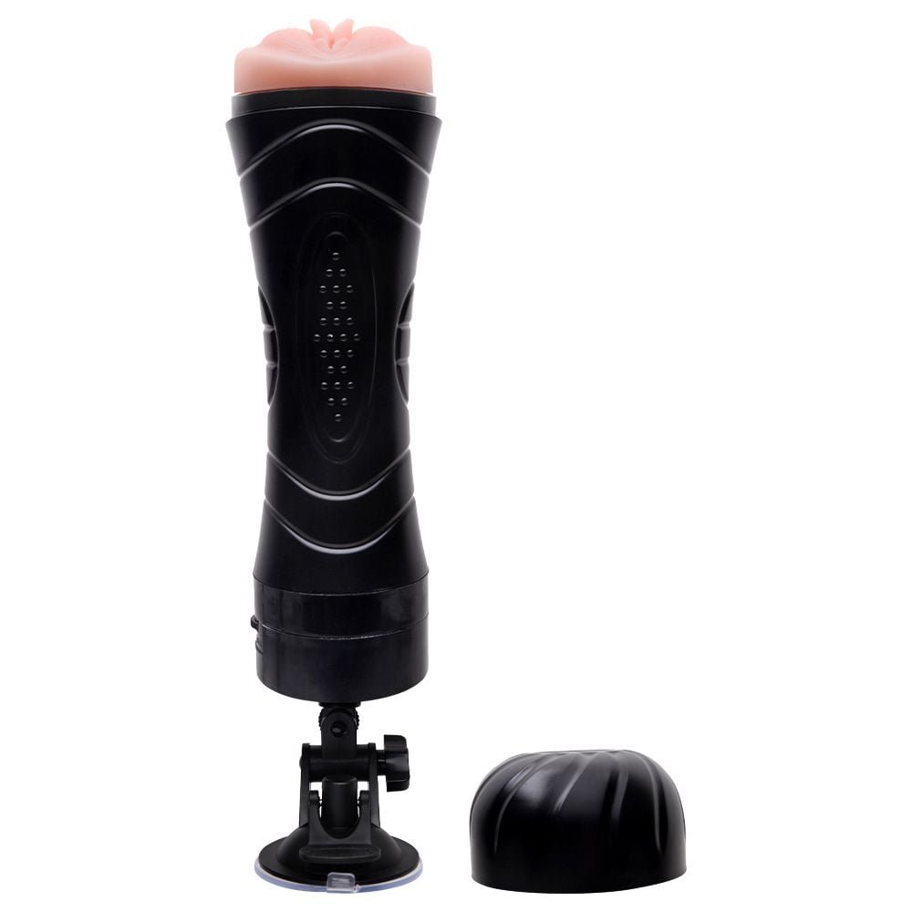 Masturbador Lanterna Vagina Ventosa E Vibro Sexy Import