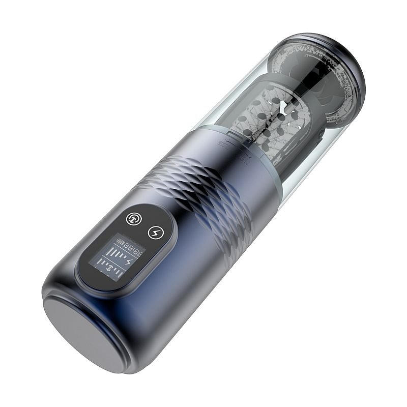 Masturbador Lanterna Vai e Vem com Tela de LCD