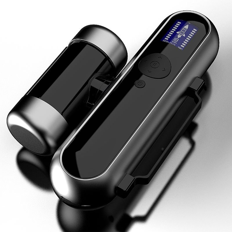 Masturbador Lanterna Vai e Vem com Tela de LCD - via APP - À Longa Distância