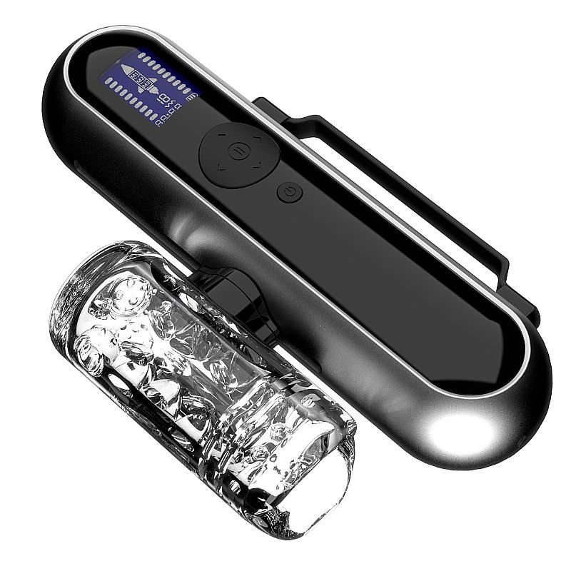 Masturbador Lanterna Vai e Vem com Tela de LCD - via APP - À Longa Distância