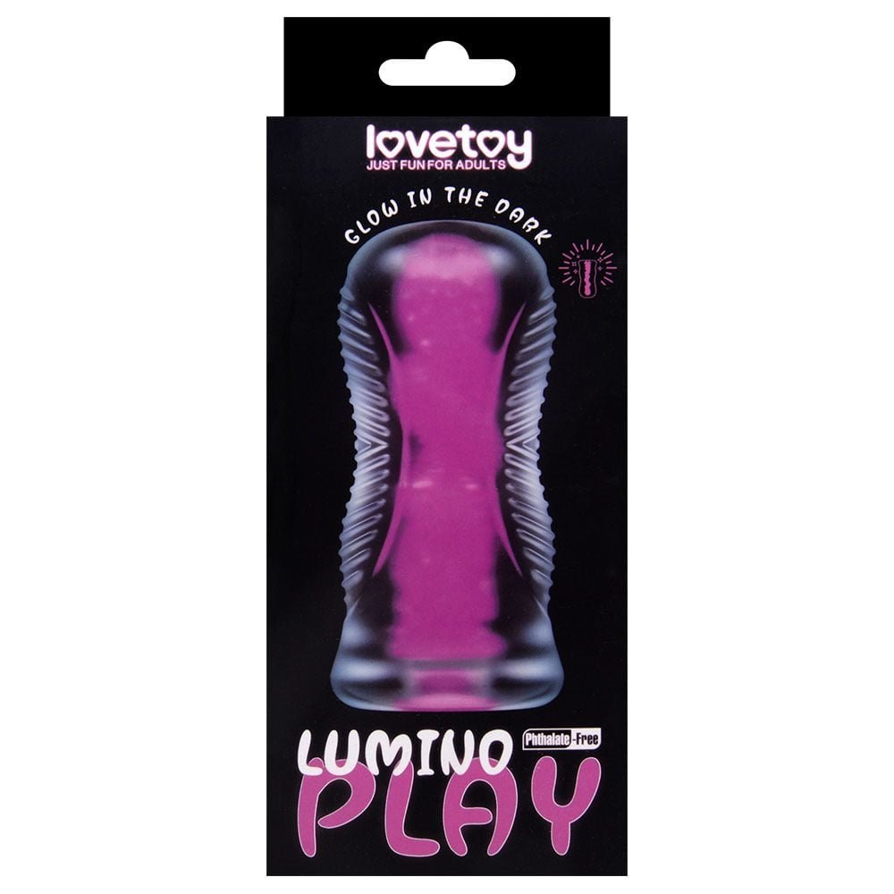 Masturbador Lumino Play Pink Glow Lovetoy Vipmix