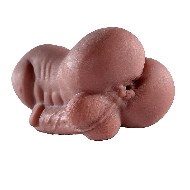Masturbador Masculino com Ânus - Bege