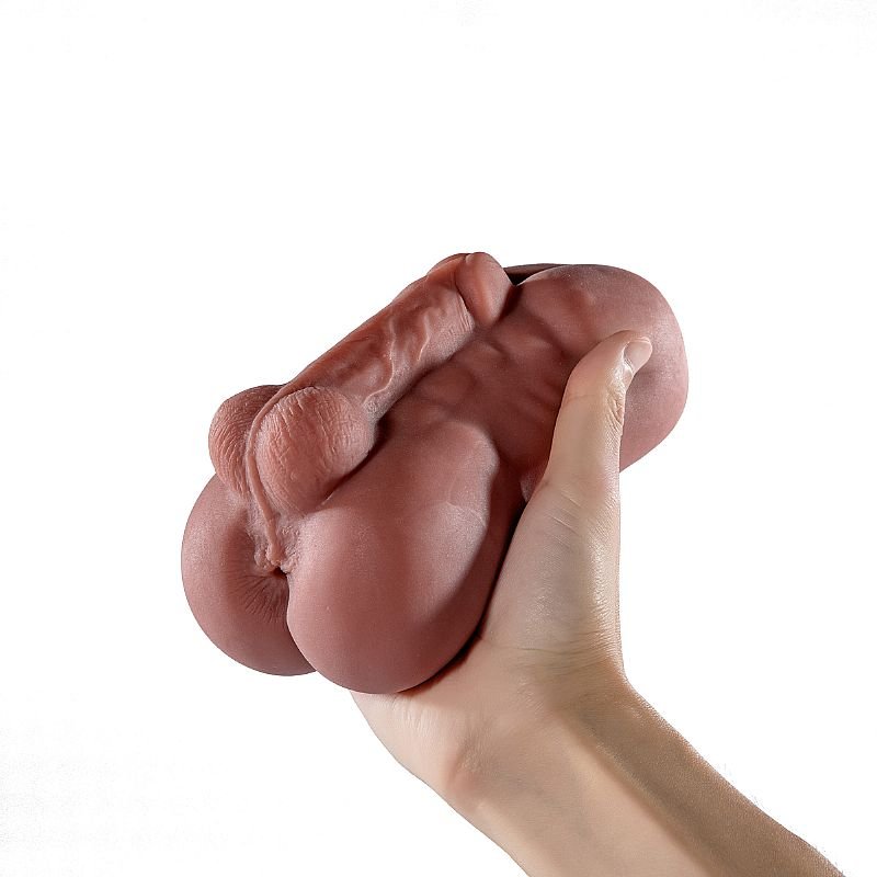 Masturbador Masculino com Ânus - Marrom