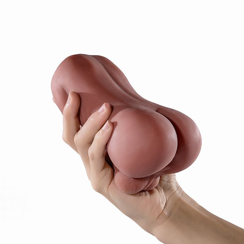 Masturbador Masculino com Ânus - Marrom