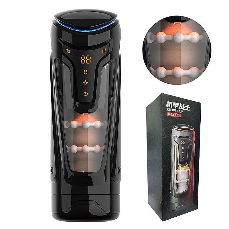 Masturbador Masculino com Formato de Lanterna com Vai e Vem