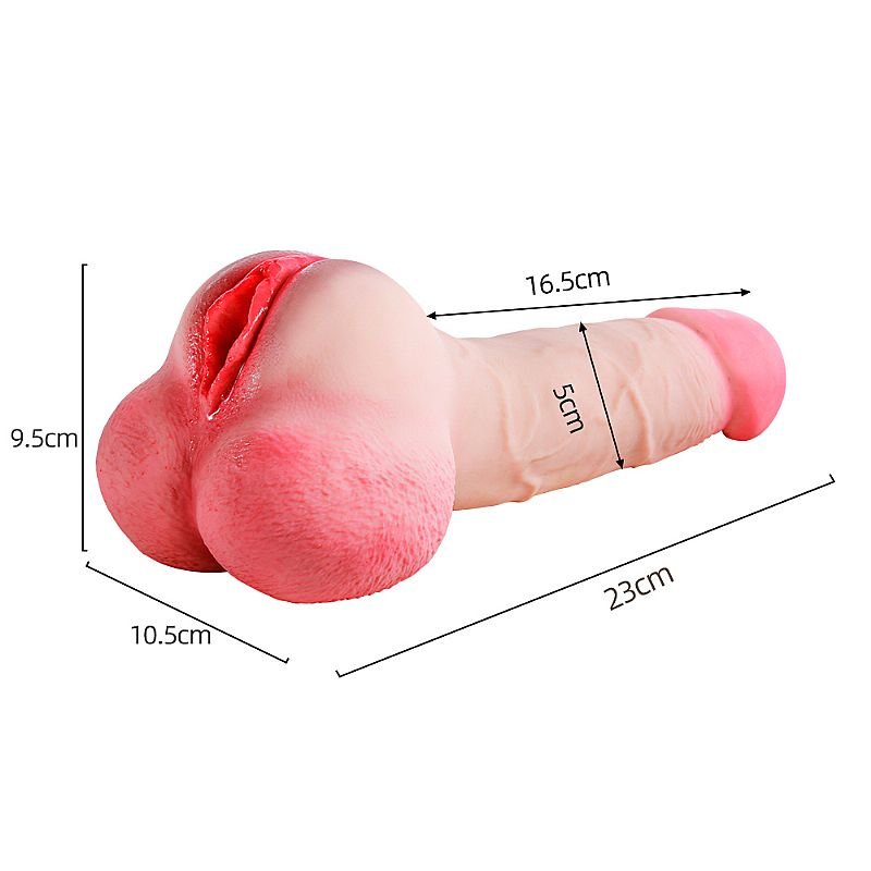 Masturbador Masculino com Vagina - Formato de Pênis