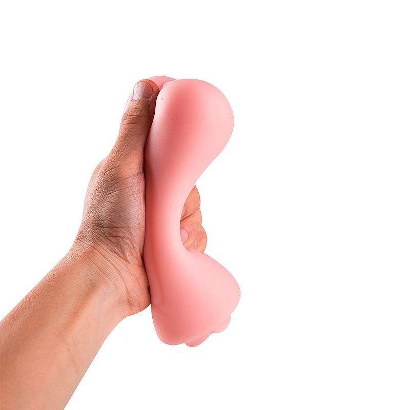 Masturbador Masculino Duplo em Cyberskin - Boca e Vagina 2