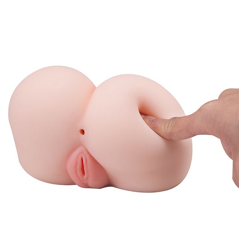 Masturbador Masculino em Cyberskin - Formato Bunda - Maig - Marrom