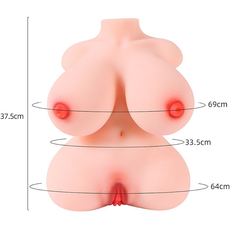 Masturbador Masculino em Forma de Vagina e Ânus e mamilos - Super Realístico 2