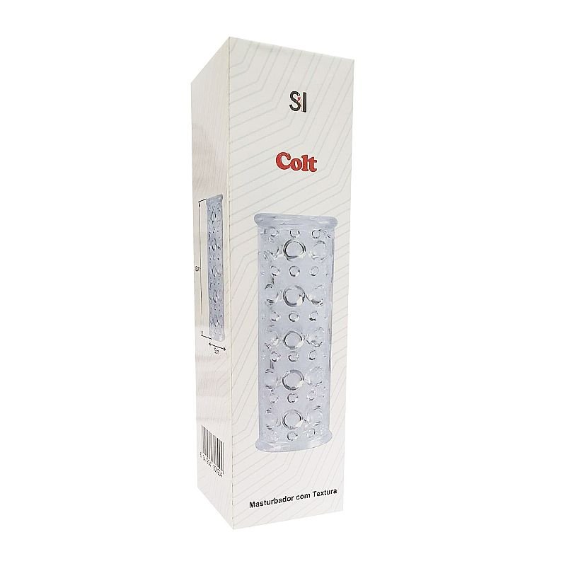 Masturbador Masculino em Silicone - Colt - 13,0x5,0cm