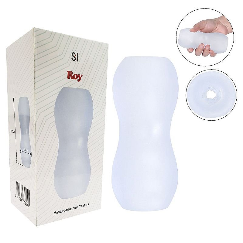 Masturbador Masculino em Silicone - ROY - 13,5x5,5cm