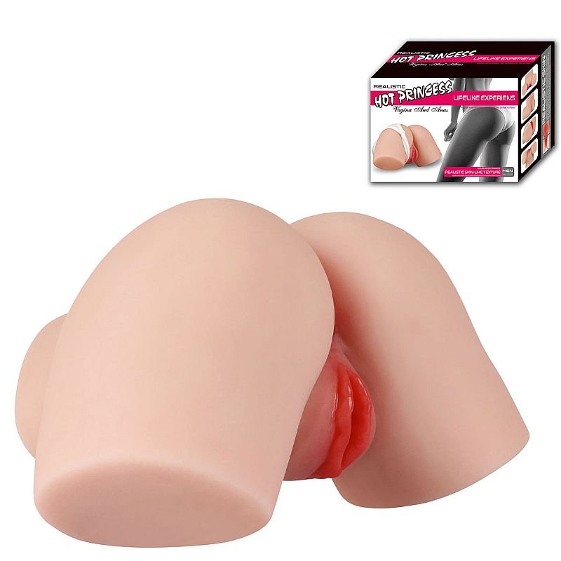 Masturbador Masculino - Formato Bunda com Vagina e Ânus - Princess