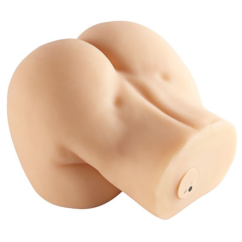 Masturbador Masculino - Formato Bunda - Vagina e Ânus com vibrador - MAIG