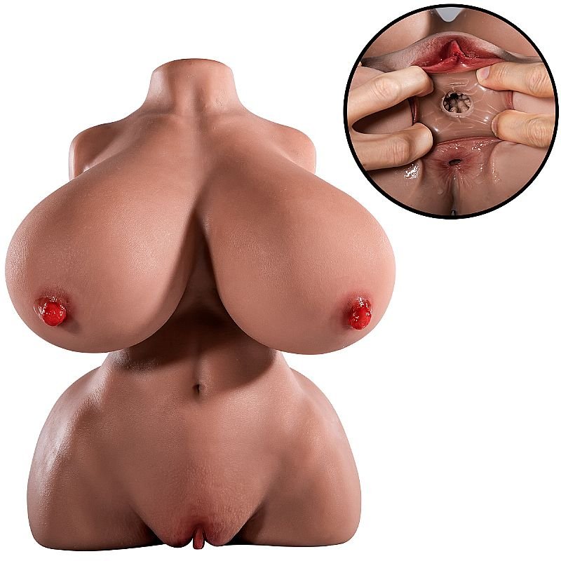 Masturbador Masculino - Formato de Corpo com Vagina e Anûs 2