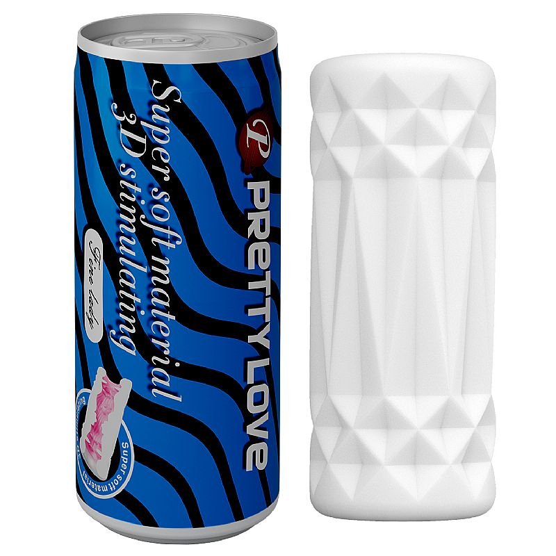 Masturbador Masculino Formato de Lata - Super Soft 2 - Pretty Love
