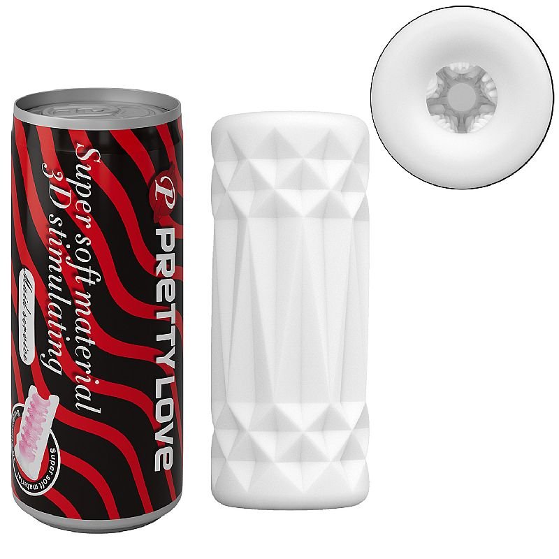 Masturbador Masculino Formato de Lata - Super Soft - Pretty Love