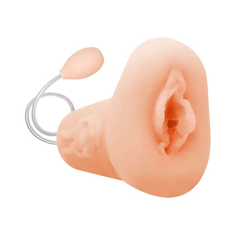 Masturbador Masculino - Formato Vagina com Pera de Sucção - Baile