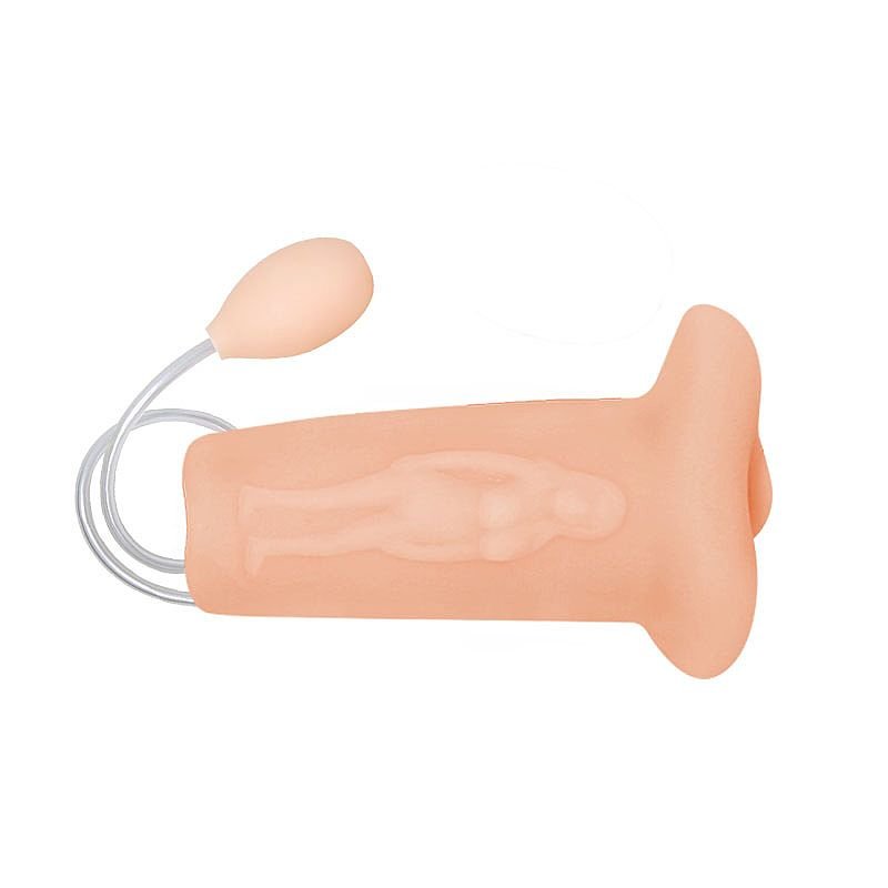 Masturbador Masculino - Formato Vagina com Pera de Sucção - Baile