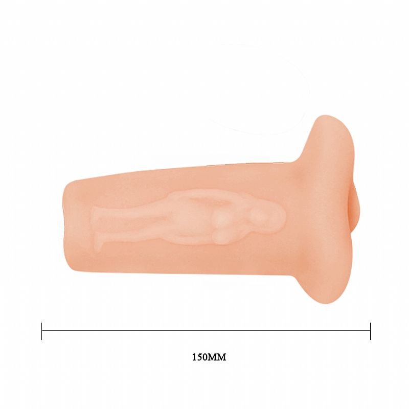 Masturbador Masculino - Formato Vagina com Pera de Sucção - Baile