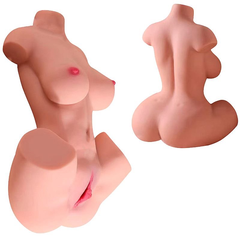 Masturbador Masculino Meio Corpo com Vagina e Ânus / Grande 2