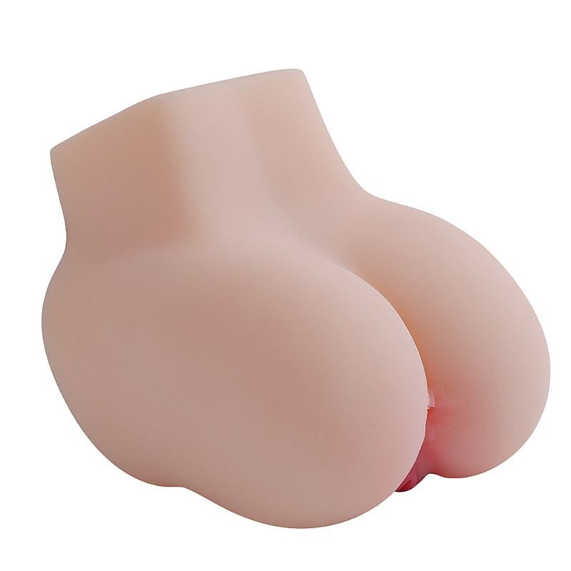 Masturbador Masculino Pequeno - Formato Bunda com Vagina e Ânus - 12,0 x 7,5