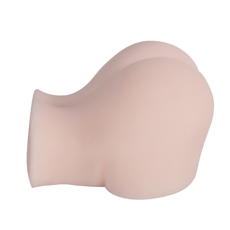 Masturbador Masculino Pequeno - Formato Bunda com Vagina e Ânus - 14,0 x 8,5