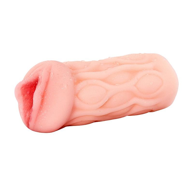 Masturbador Masculino Pequeno - Formato de Vagina - 13,0 x 5,5 cm