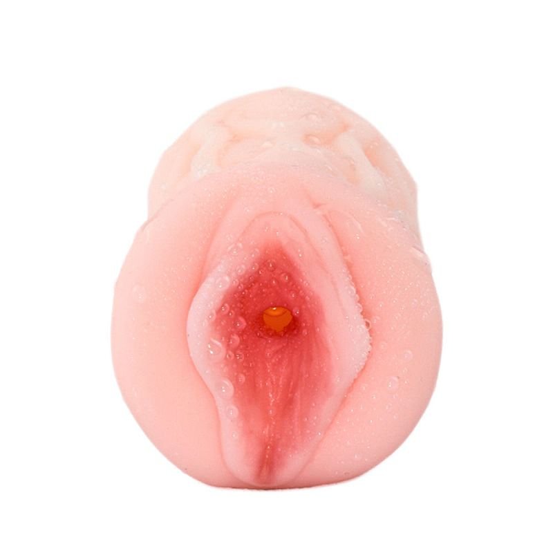 Masturbador Masculino Pequeno - Formato de Vagina - 13,0 x 5,5 cm