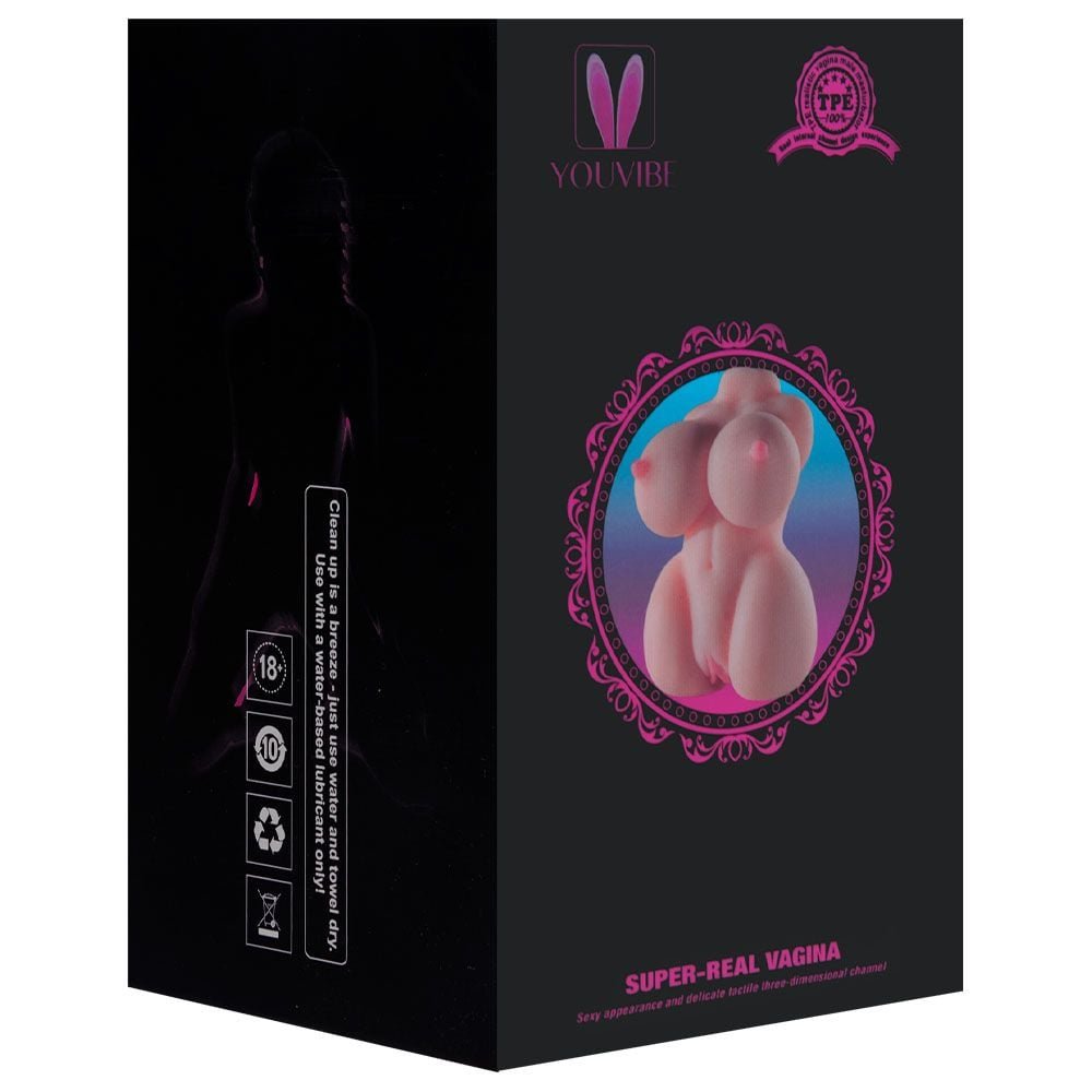 Masturbador Meio Corpo E Vagina Youvibe Vipmix