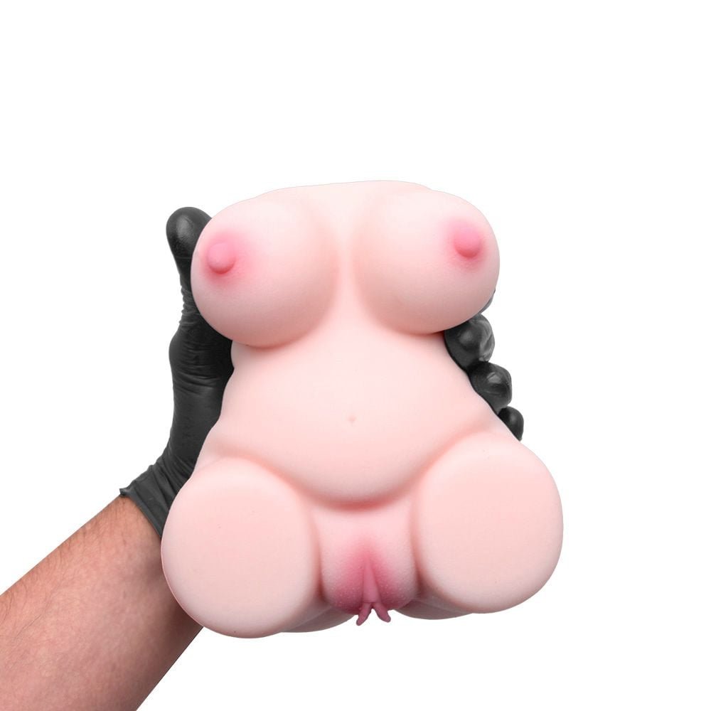 Masturbador Mini Fofinha Vagina E ânus Sexy Import