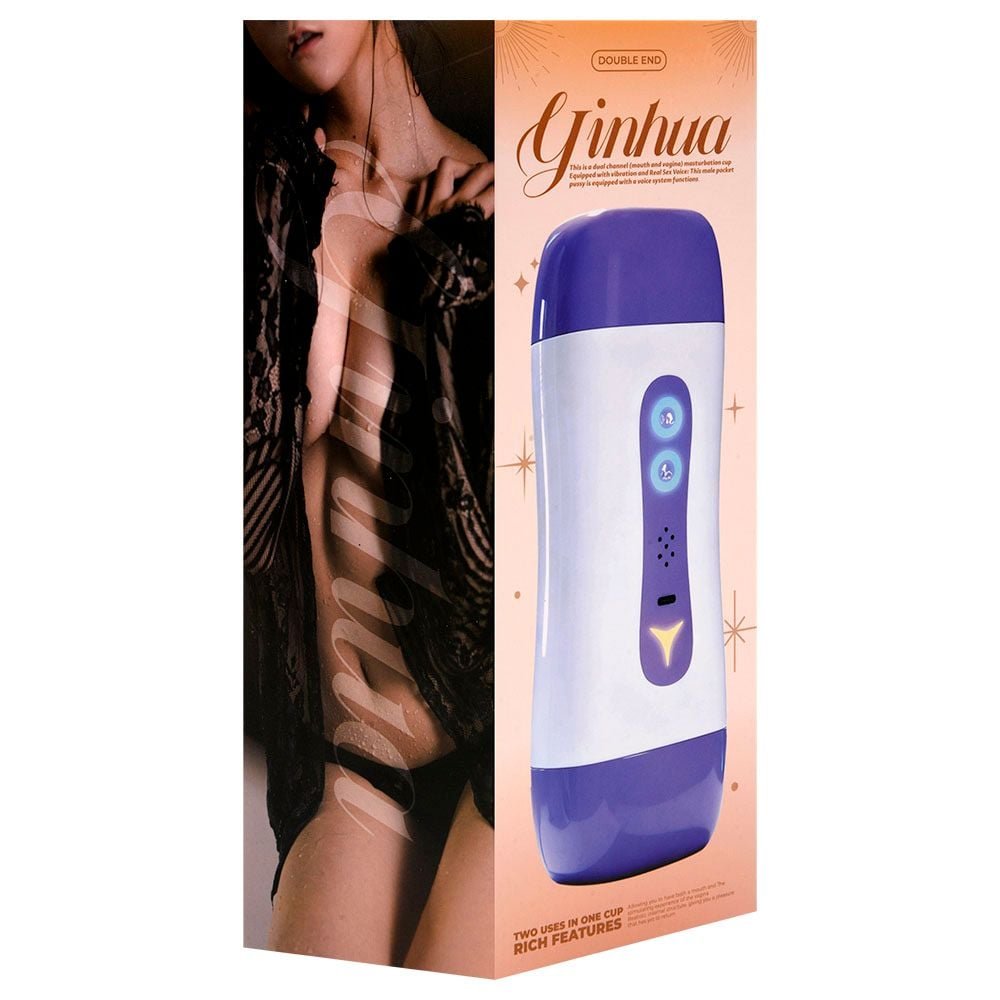 Masturbador Vagina Boca 10 Vibrações Voz Vipmix