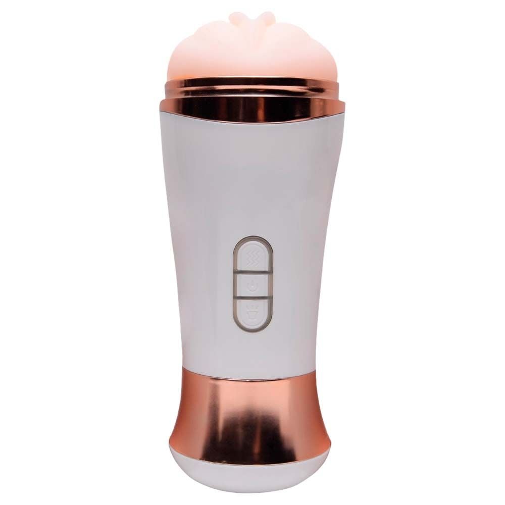 Masturbador Vagina Com Voz 10 Vibrações Smart Cup Vipmix