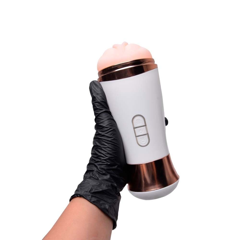 Masturbador Vagina Com Voz 10 Vibrações Smart Cup Vipmix