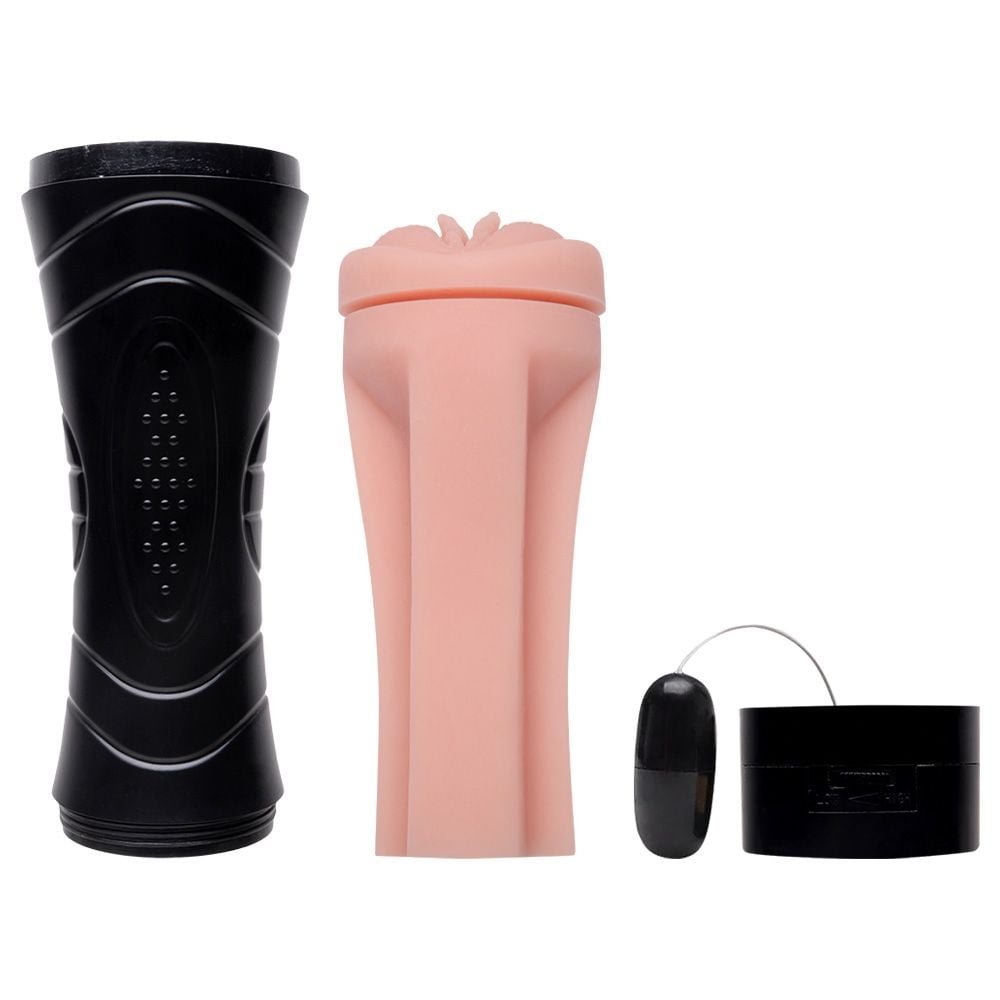 Masturbador Vagina Cyberskin Vibrador Bussy Vipmix