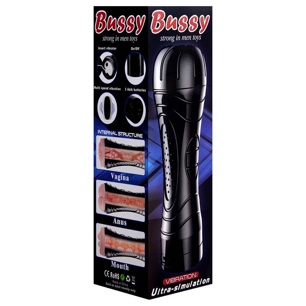 Masturbador Vagina Cyberskin Vibrador Bussy Vipmix
