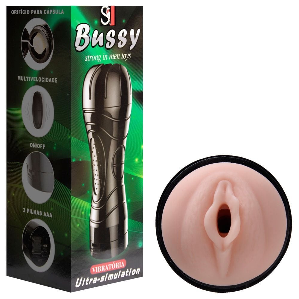 Masturbador Vagina Cyberskin Vibrador Sexy Import