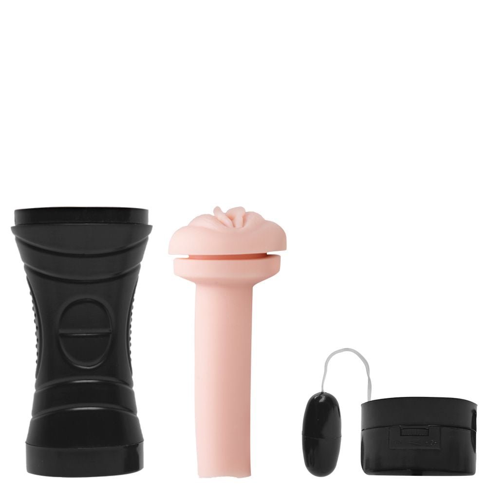 Masturbador Vagina Cyberskin Vibrador Sexy Import