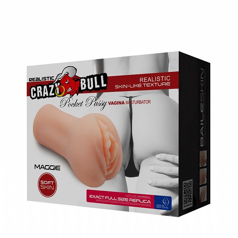 Masturbador Vagina Maggie Pocket Pussy - Crazy Bull