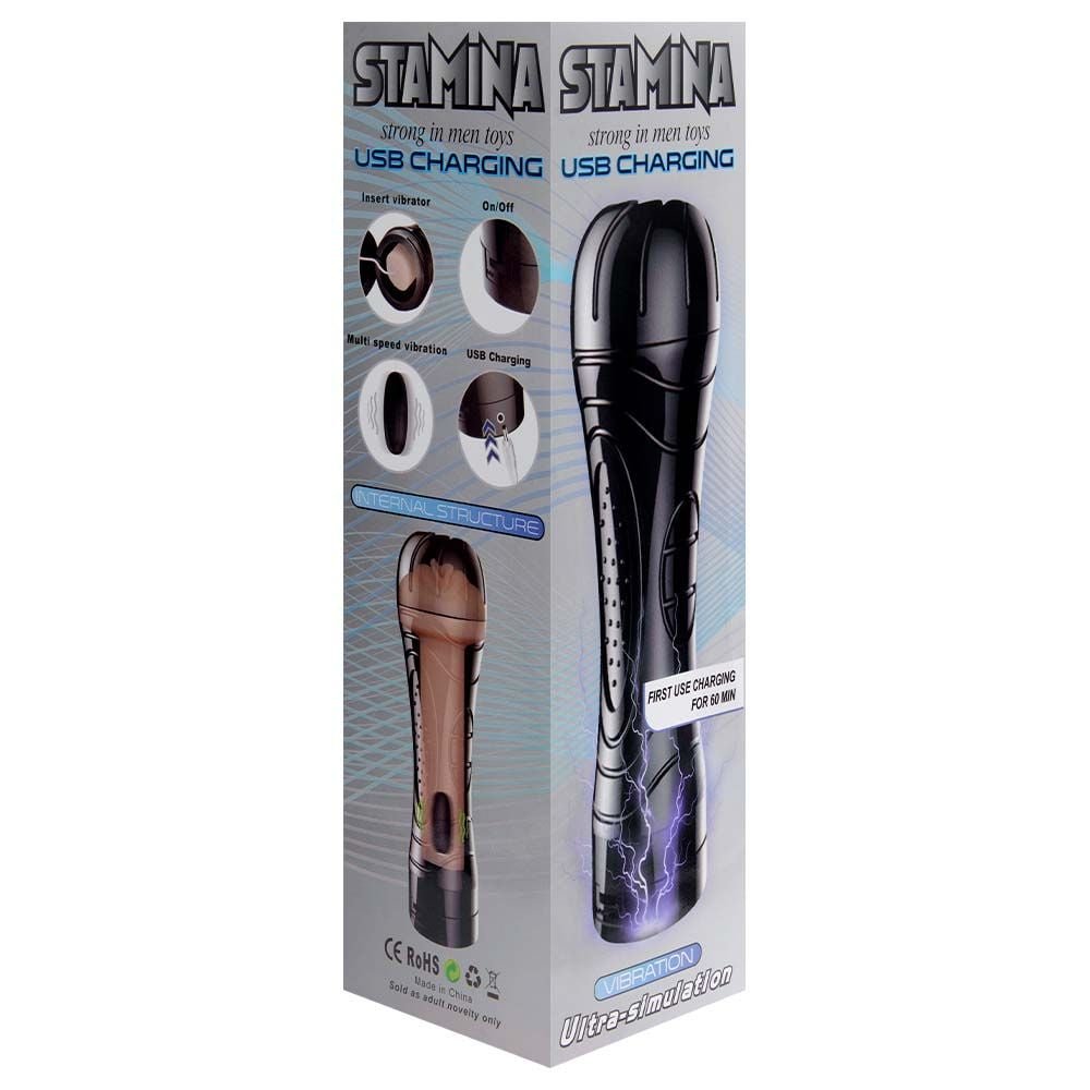 Masturbador Vagina Vibro Recarregável Vipmix