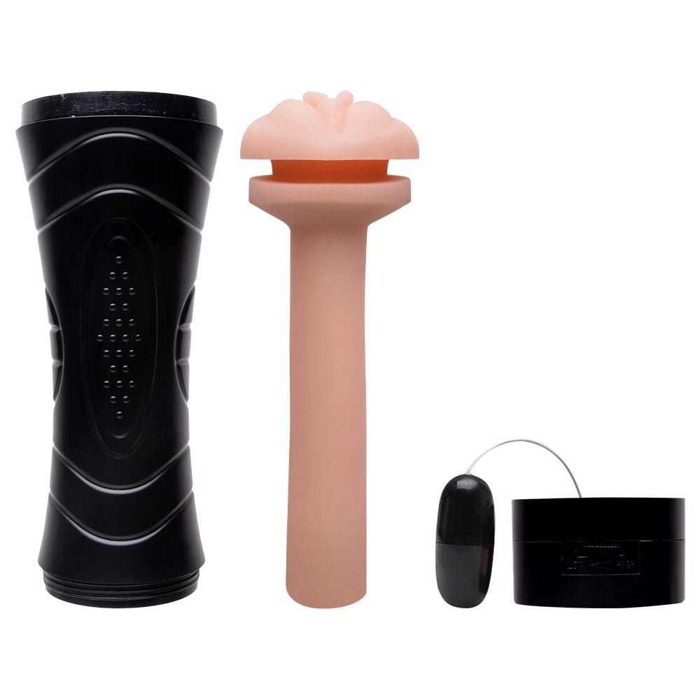 Masturbador Vagina Vibro Recarregável Vipmix