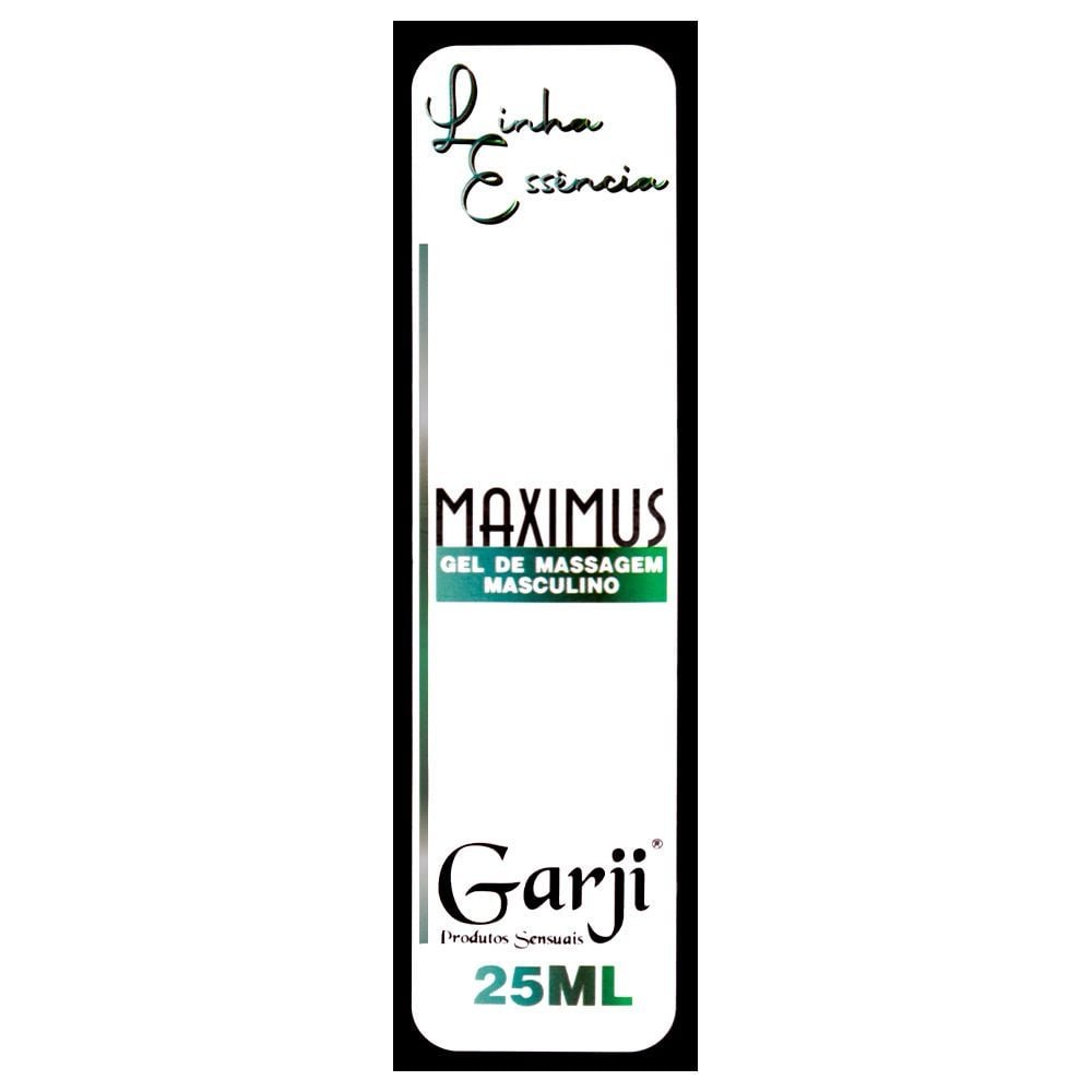 Maximus Gel Masculino Prolonga Ereção 25ml Garji