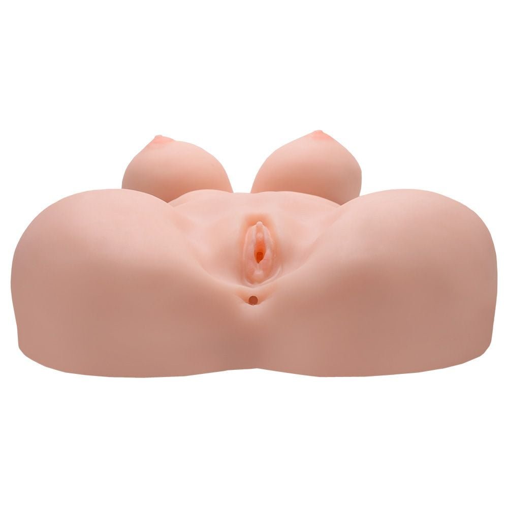 Mega Real Doll Meio Corpo Cyberskin 9kg Sexy Import