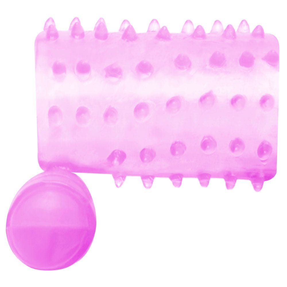Meia Capa Peniana Vibrador Com Cerdas Vipmix
