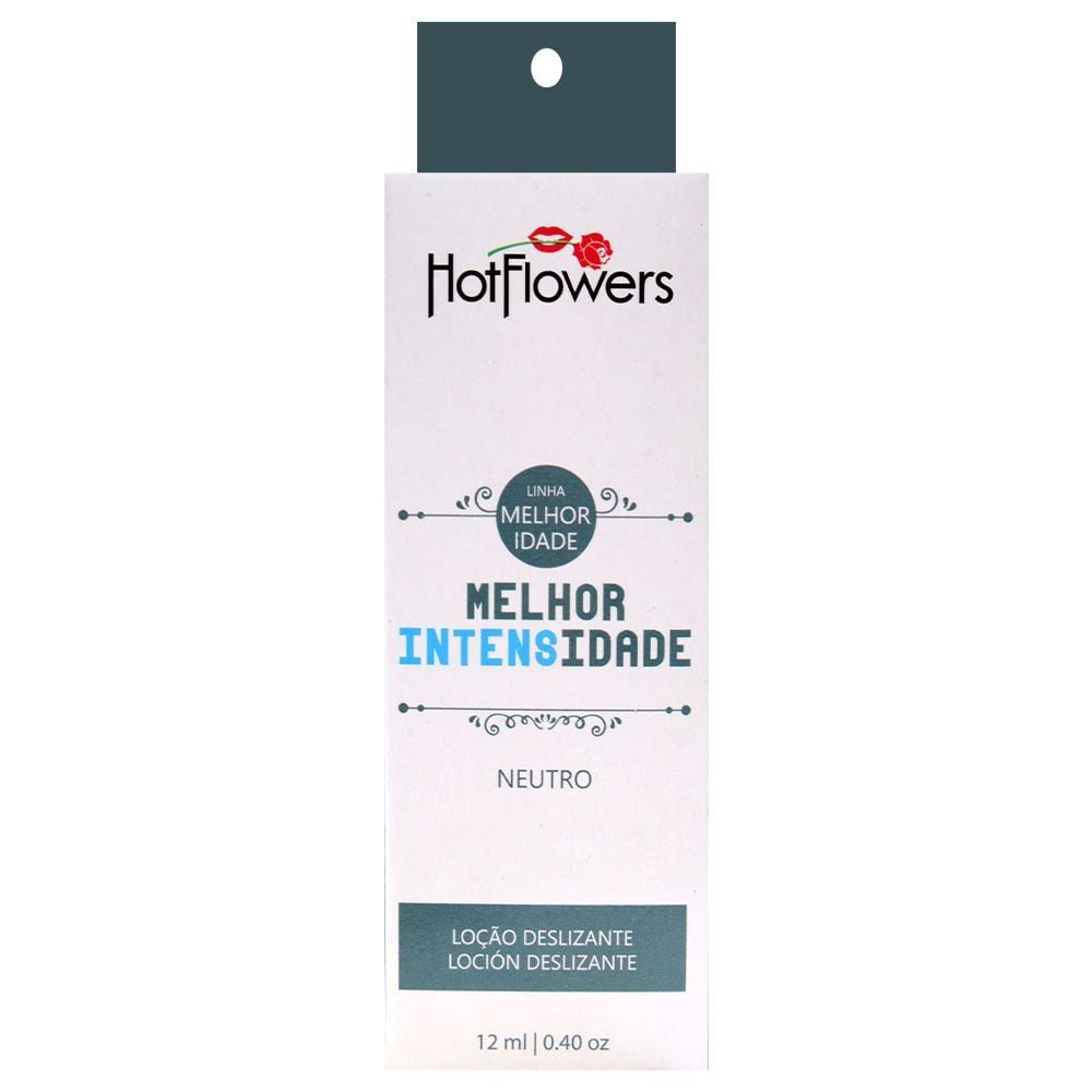 Melhor Intensidade Lubrificante Siliconado 12ml Hot Flowers
