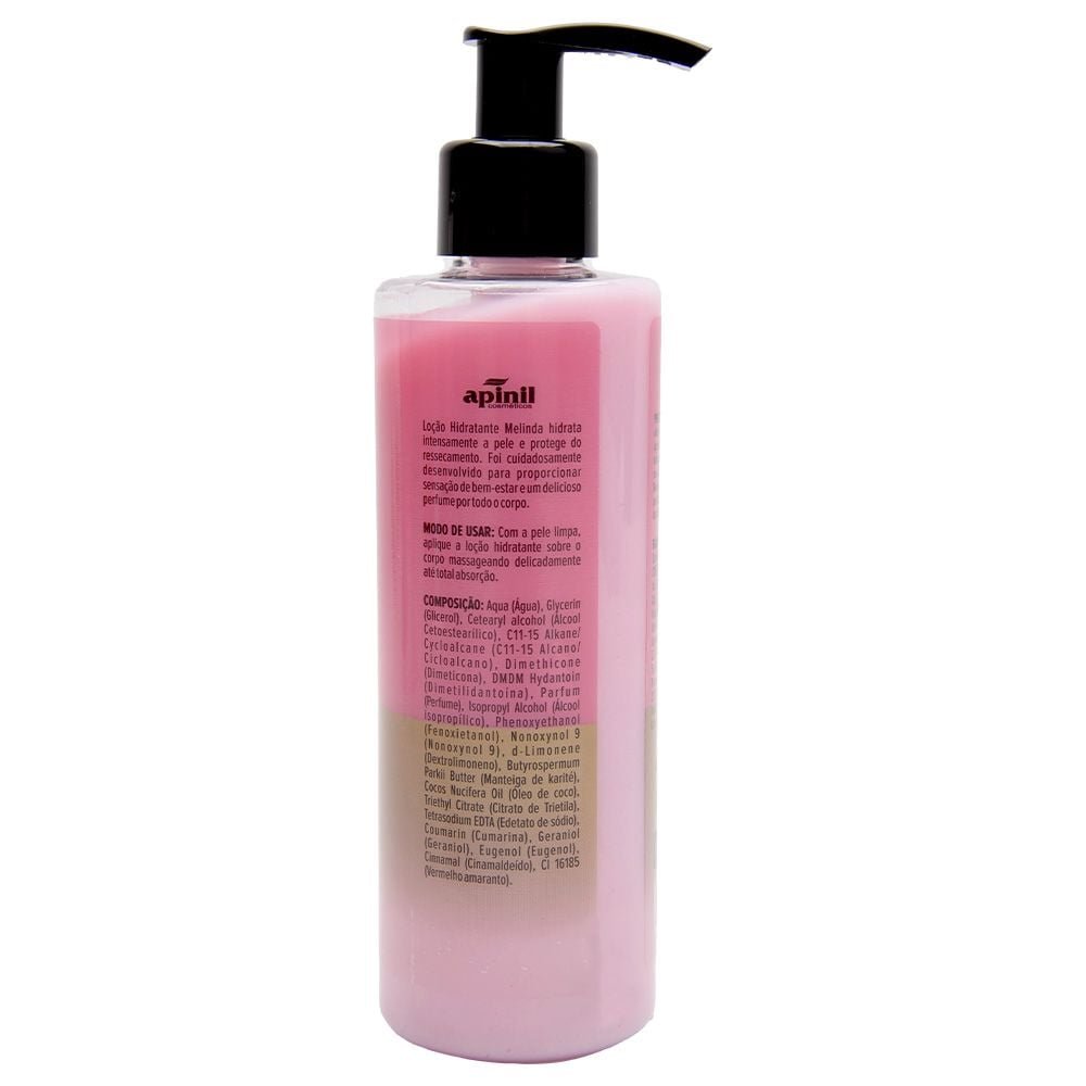 Melinda Loção Hidratante Corporal 180g Apinil