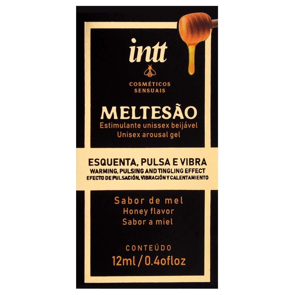 Meltesão Excitante Unissex Aroma De Mel 12ml Intt