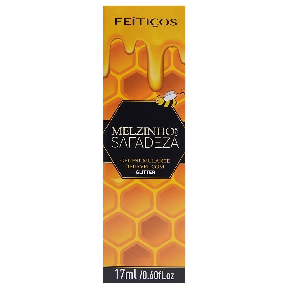 Melzinho Com Safadeza Gel Excitante Beijável 17ml Feitiços